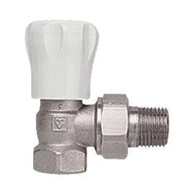 HERZ GP kézi radiátorszelep 1/2" sarok