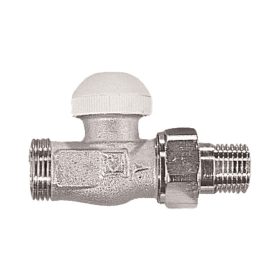   HERZ TS-90 termosztatikus radiátorszelep 1/2"-3/4" KM egyenes, eurokónuszos