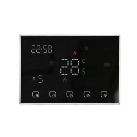   Automatics TSH 100 ZIGBEE programozható vezetékes szobatermosztát fekete